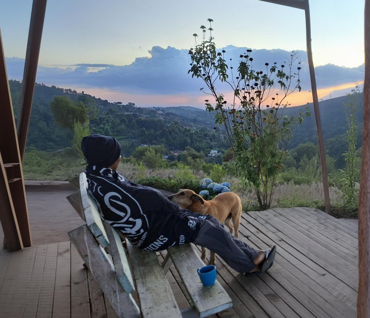 Relax and take in everything